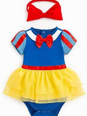 Princess Baby Romper Costume 2-Piece Set